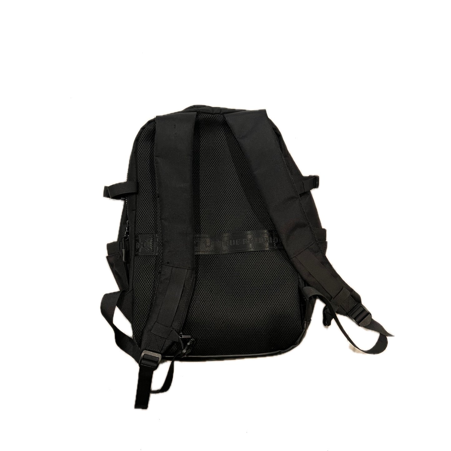 True Religion World Tour Black Poly Canvas Backpack