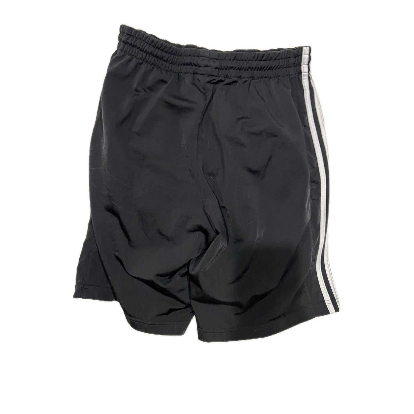 Adidas Black White Three Strip Training Shorts Mens M