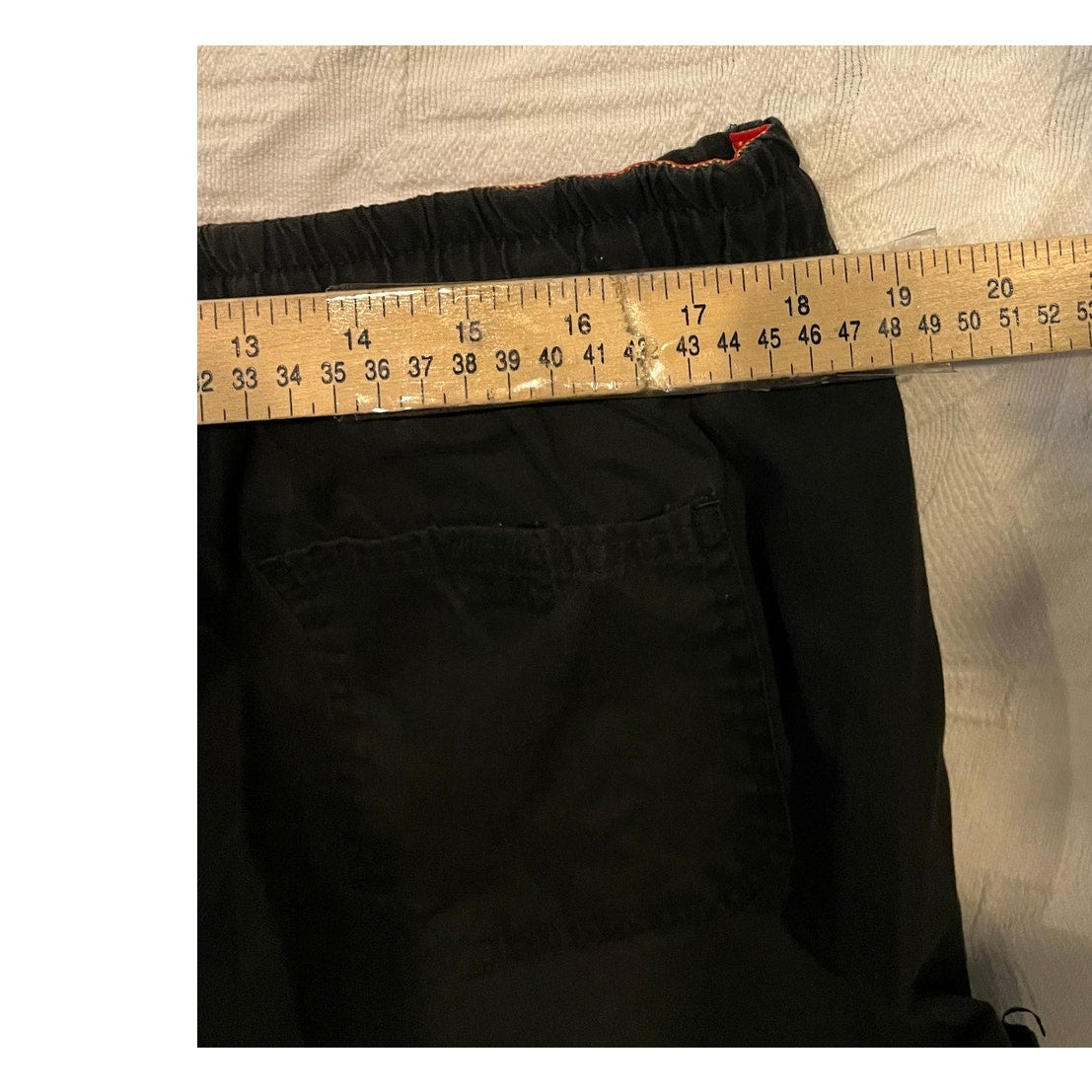Dickies Thin Black Joggers Mens 38x29 (XL)