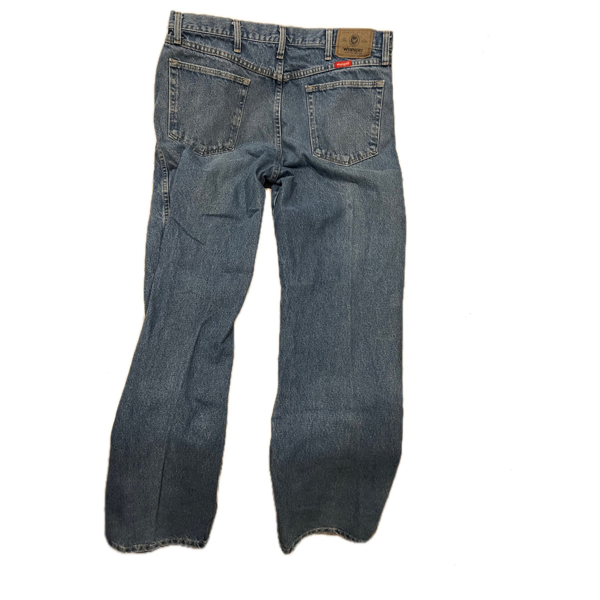 Wrangler Regular Fit Blue Jeans Mens 36x34
