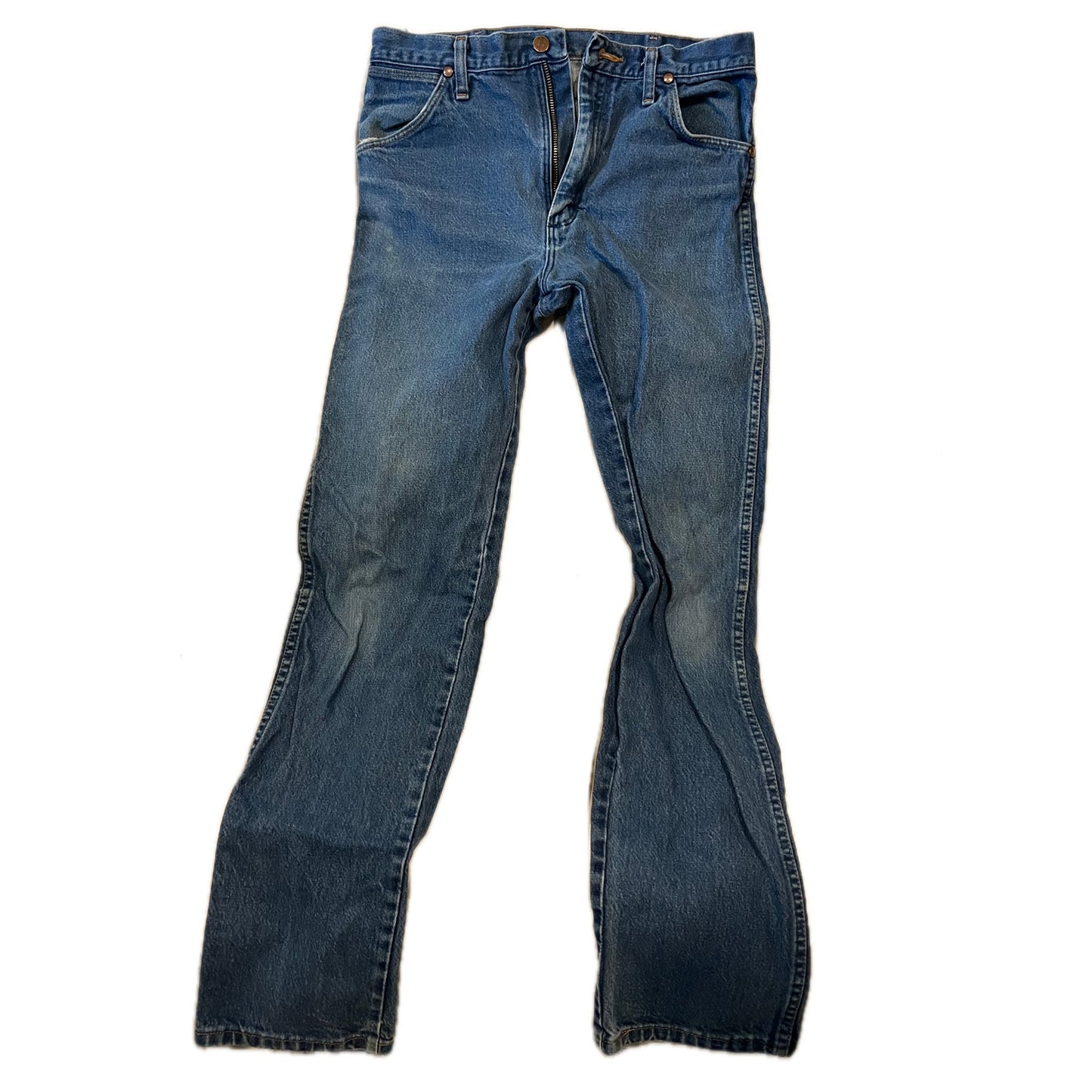 Wrangler Straight Leg Blue 13 MWZ Jeans Mens 32x34
