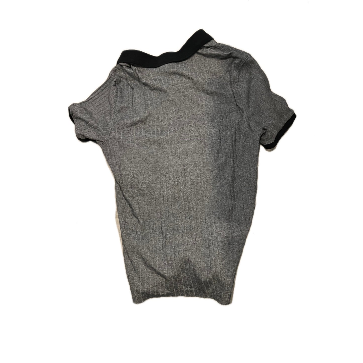 Michael Kors Gray BlackGolf Polo Shirt Mens Large