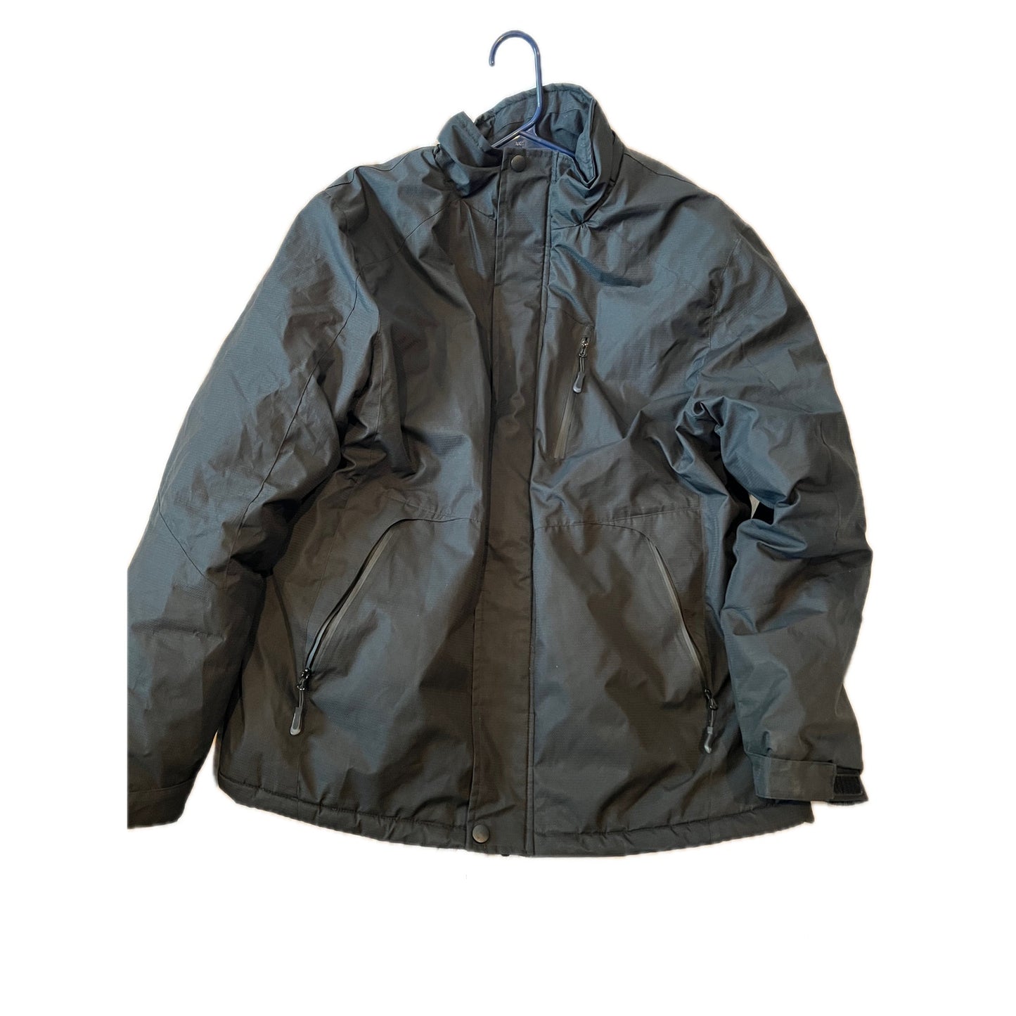 Pudolla Nylon Polyester Waterproof Jacket Mens L