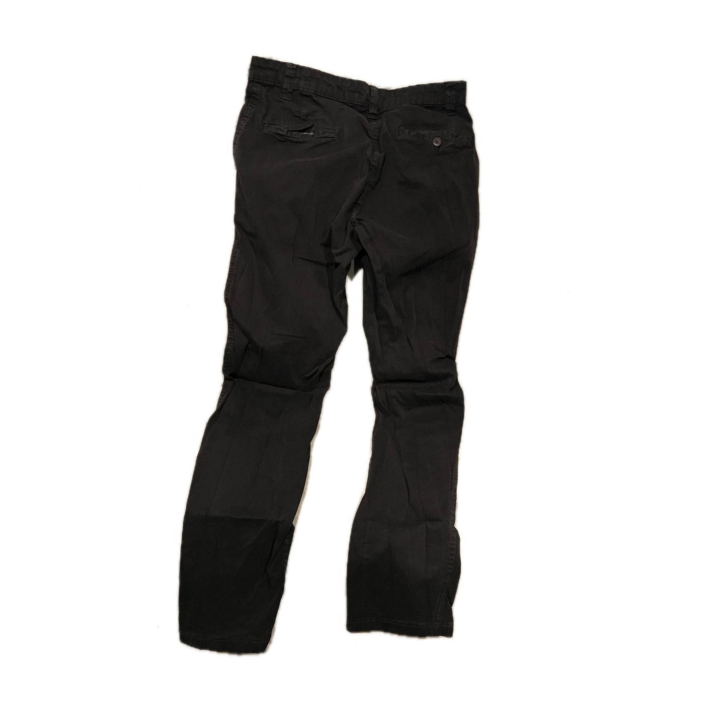 George Regular Slim Black Jeans Mens 28x30