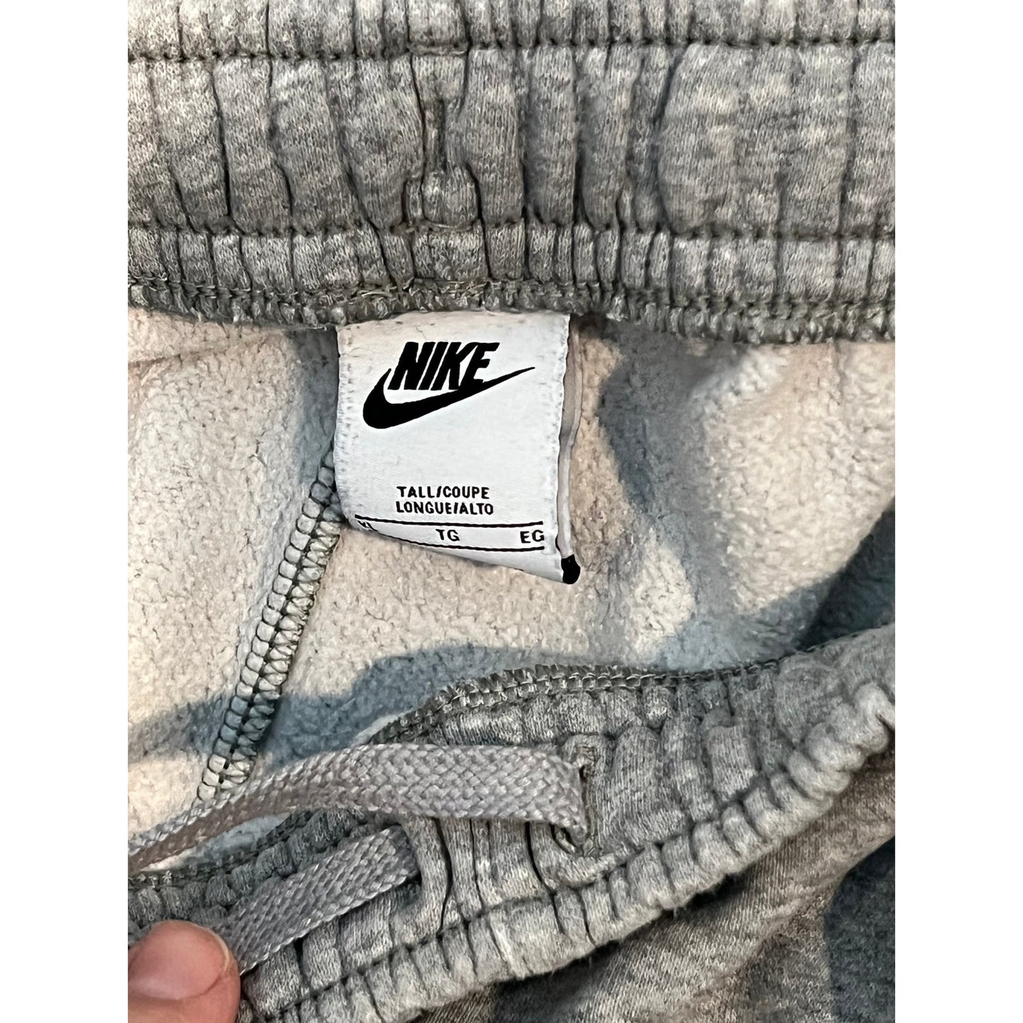 Nike Sportswear Jogger Sweatpants - Men's XL Tall - Gray