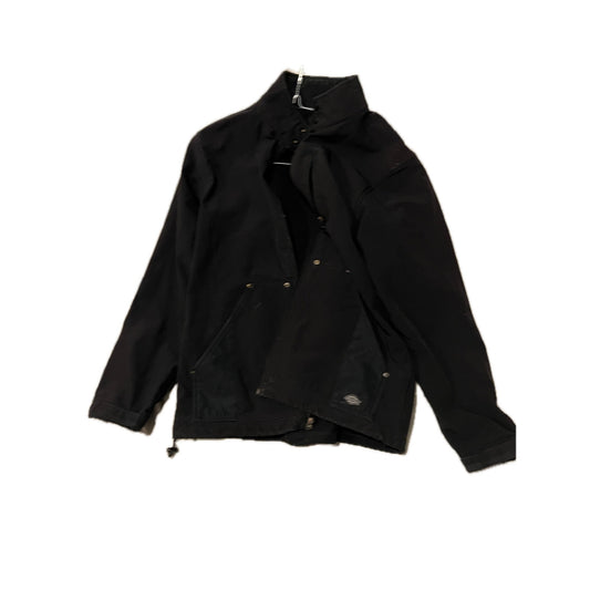 Storm By Dickies Full Zip Workwear Black Jacket Mens Medium