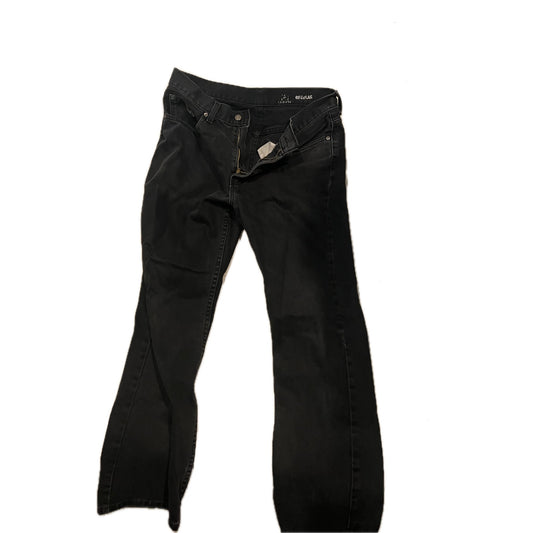 George Regular Fit Black Jeans 32x32