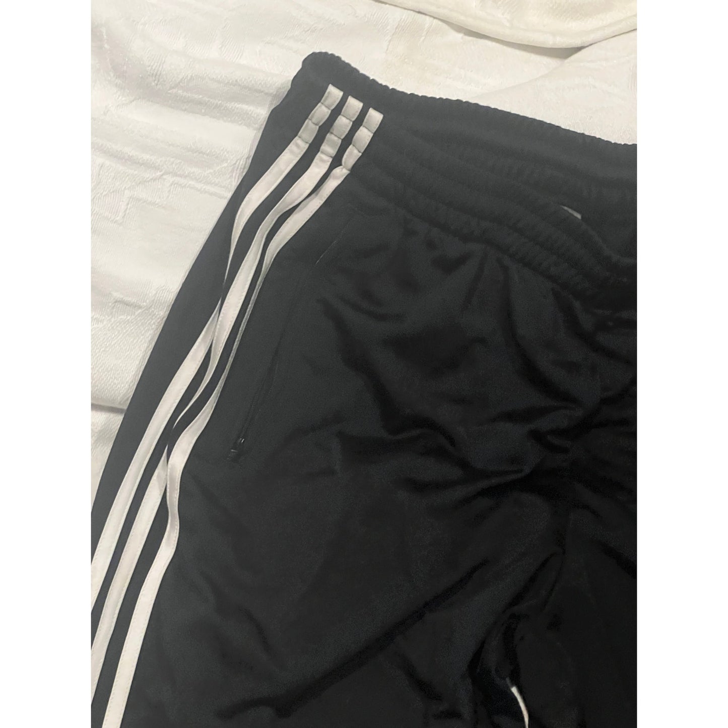 Adidas Straight Ankle Zipped Trackpants Mens Large