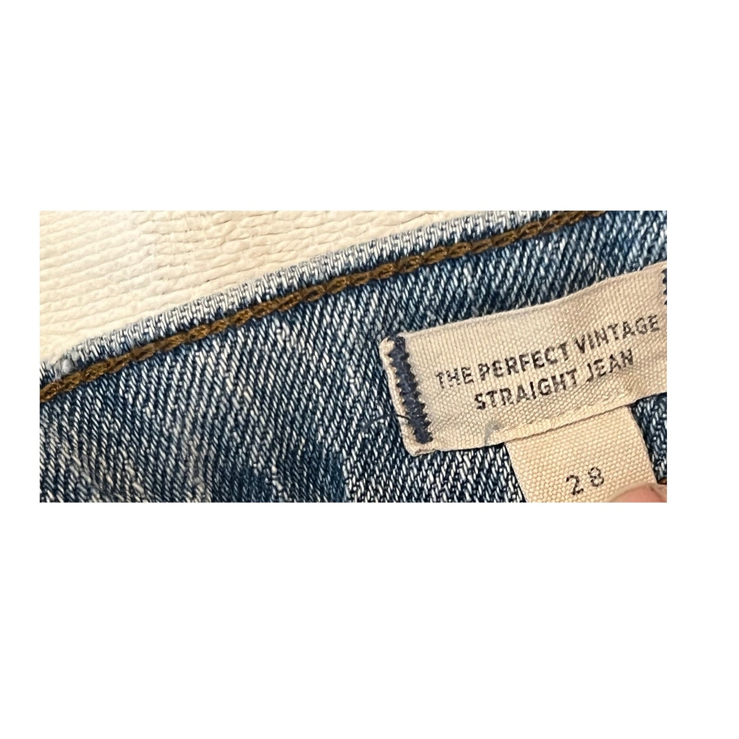 Madewell Perfect Vintage Straight Jeans Mens 28x27