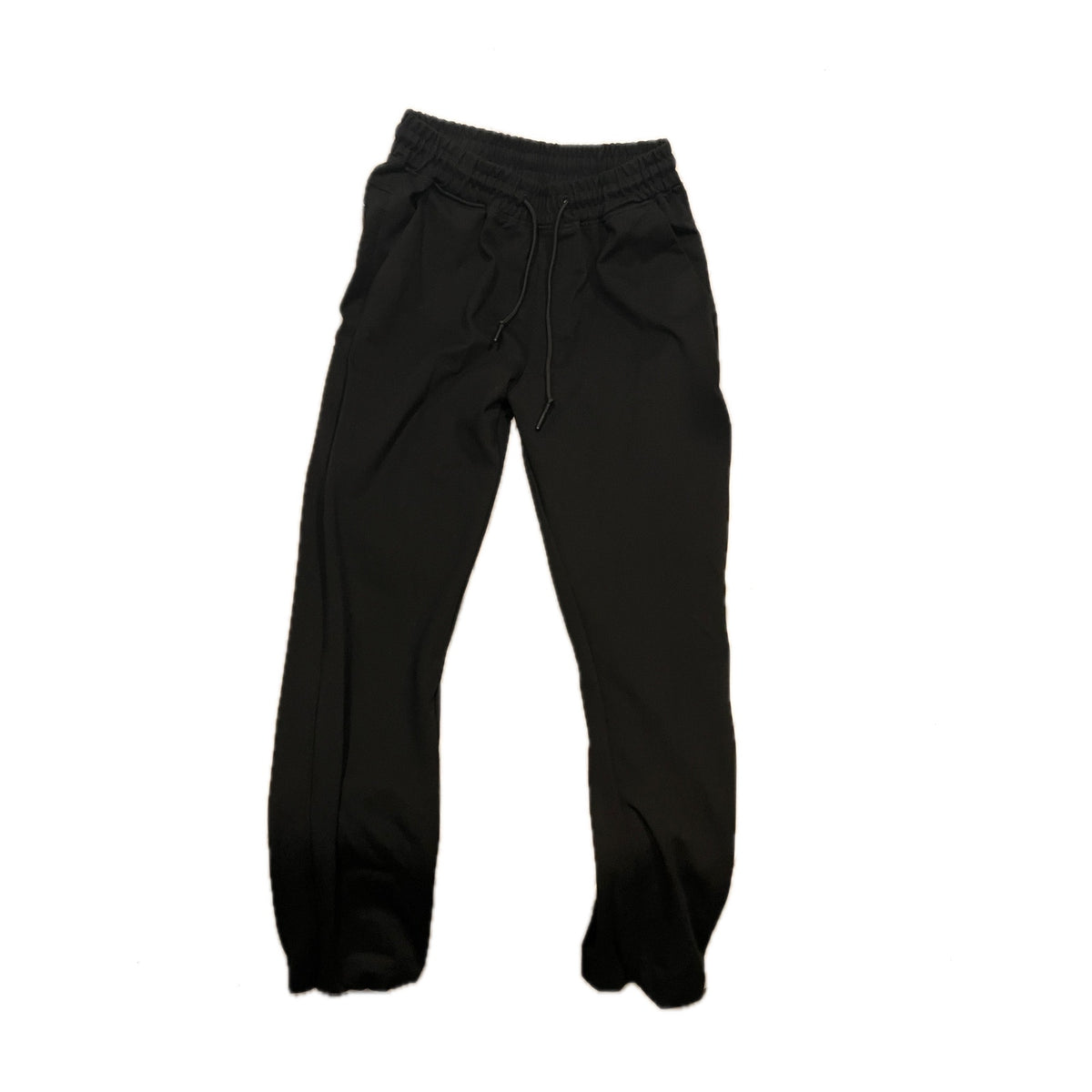 Ests 1987 Jogger+Cort Black Sweatpants Zip Pckt Mens Medium