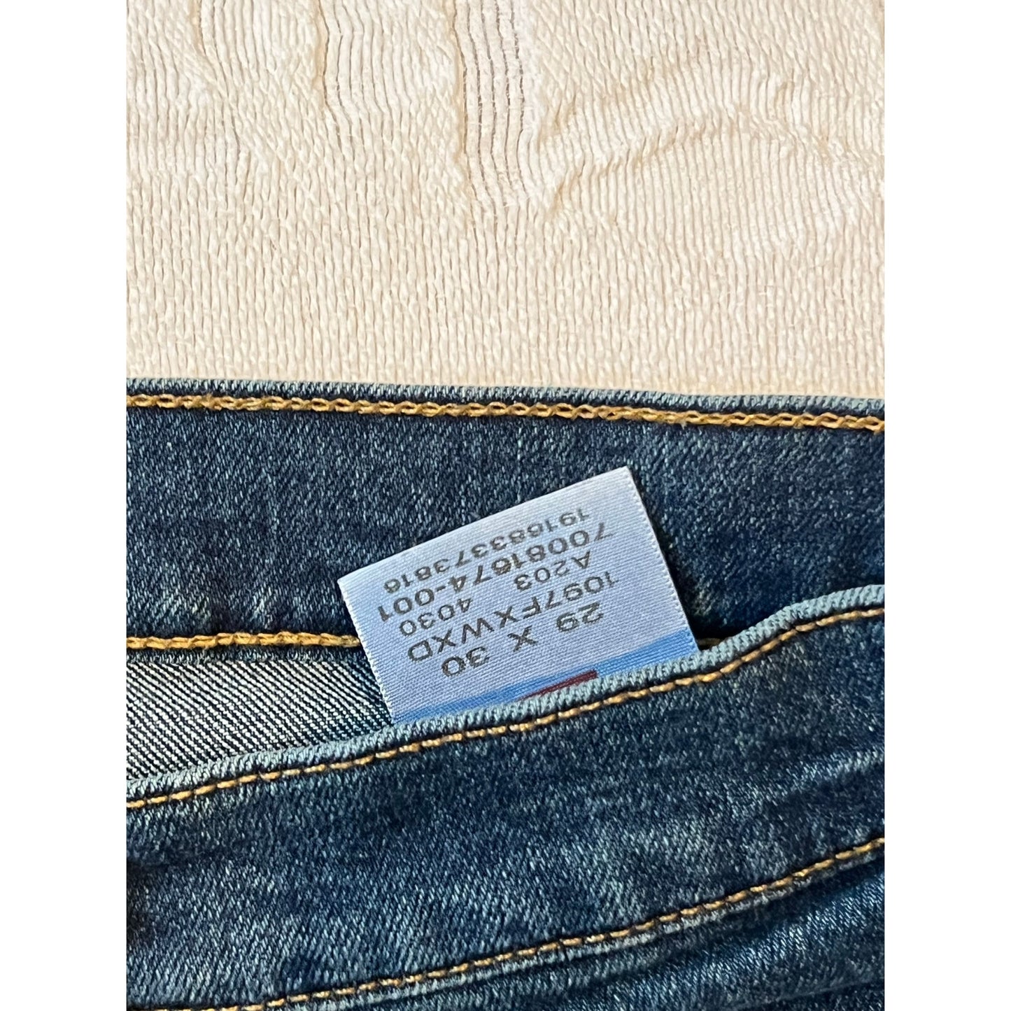 Wrangler Straight Fit  Blue Jeans Mens 29x30