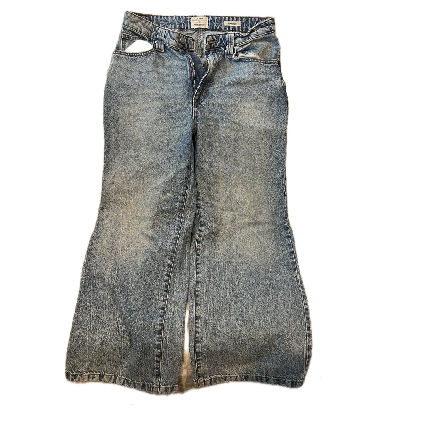 Cotton On Super Baggy Jeans Mens 28x28