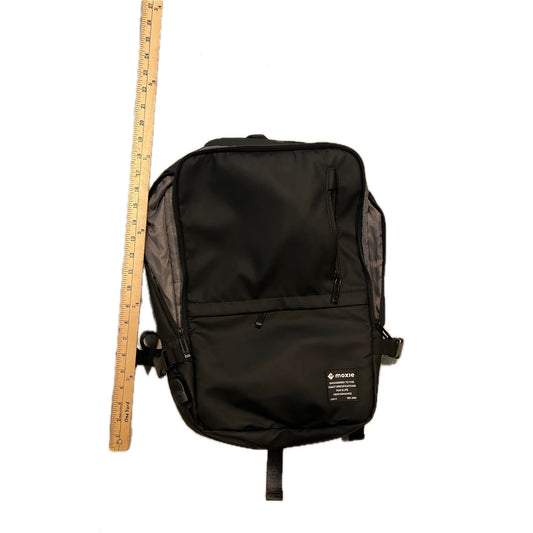 Moxie Black Padded Computer Backpack