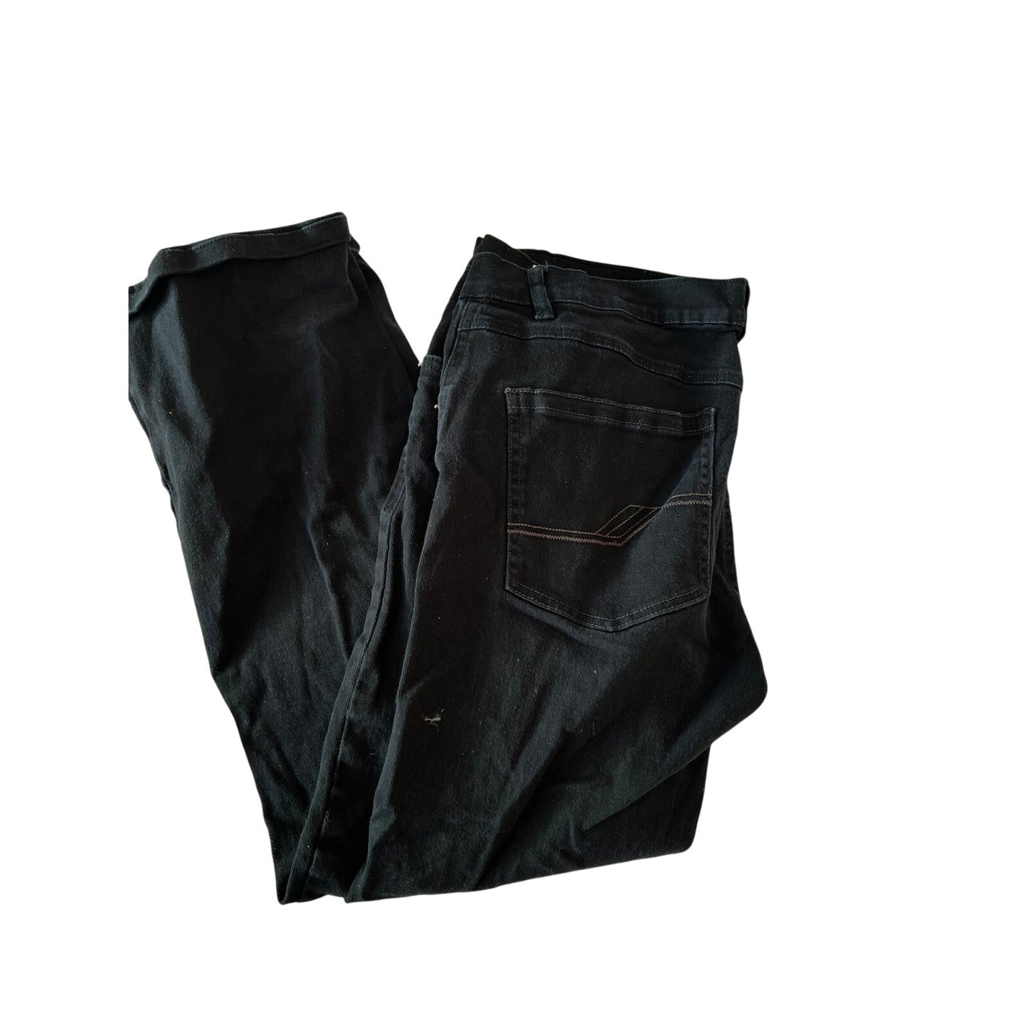 William Rast Dean Slim Fit Black Jeans Mens 36x30