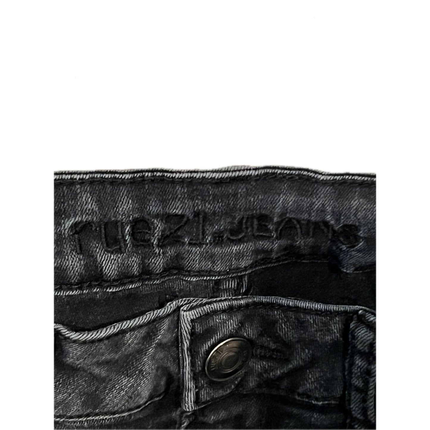 Rue 21 Slim Fit Ultra Flex Black Jeans Mens 32x34