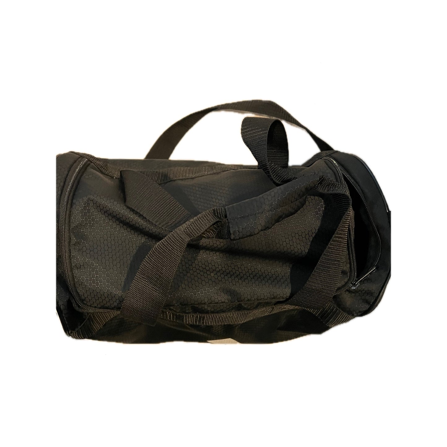 Adidas Defender Small Gray Black Gym Bag 18"x10"x12"