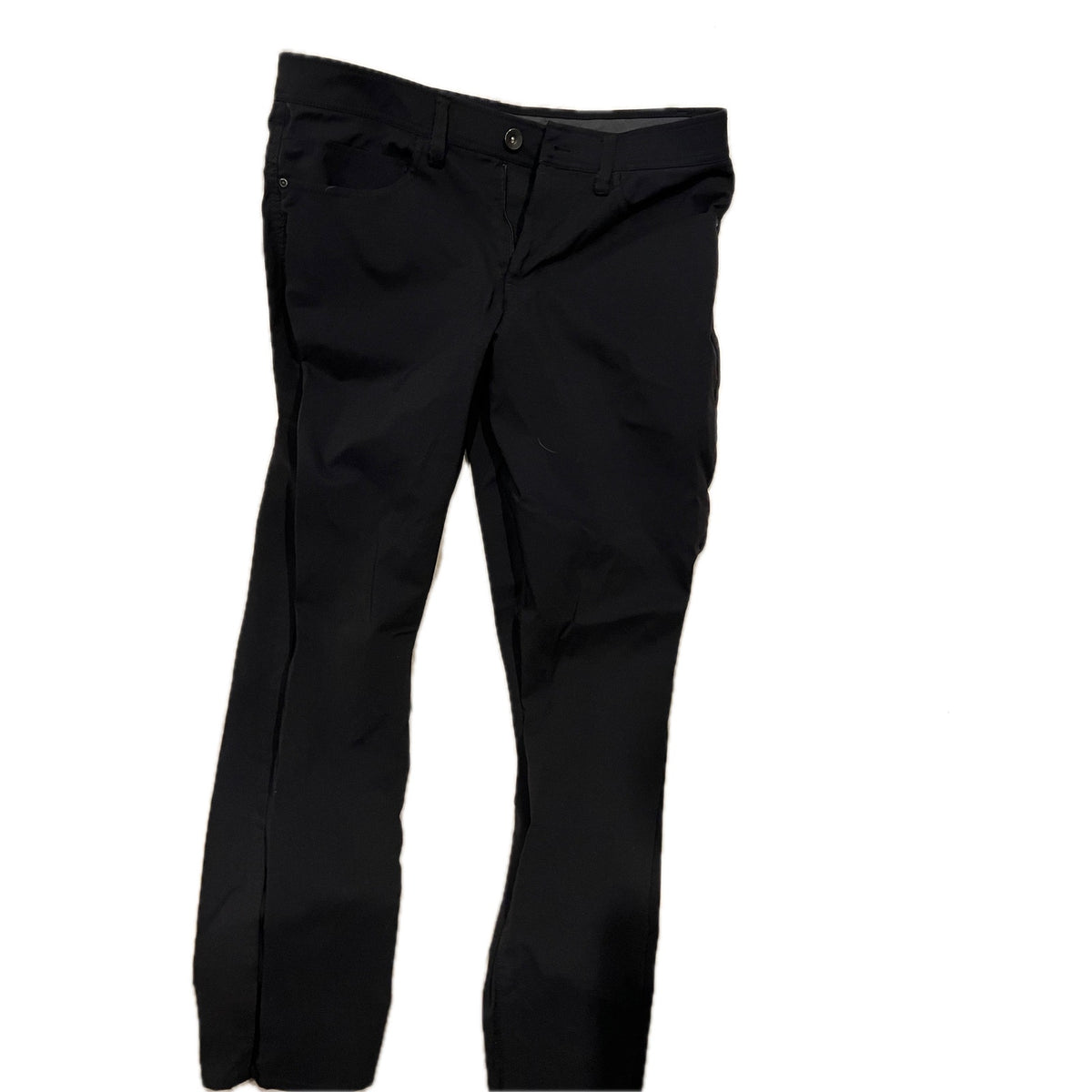Weatherproof Flat Front Casual Black Dress Pants Mens 32x32