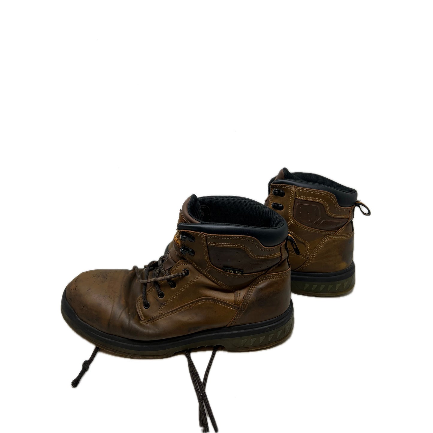 Brahma Brown 6" Steel Toe Work Boots MNBR22EZ001 Mens 10.5
