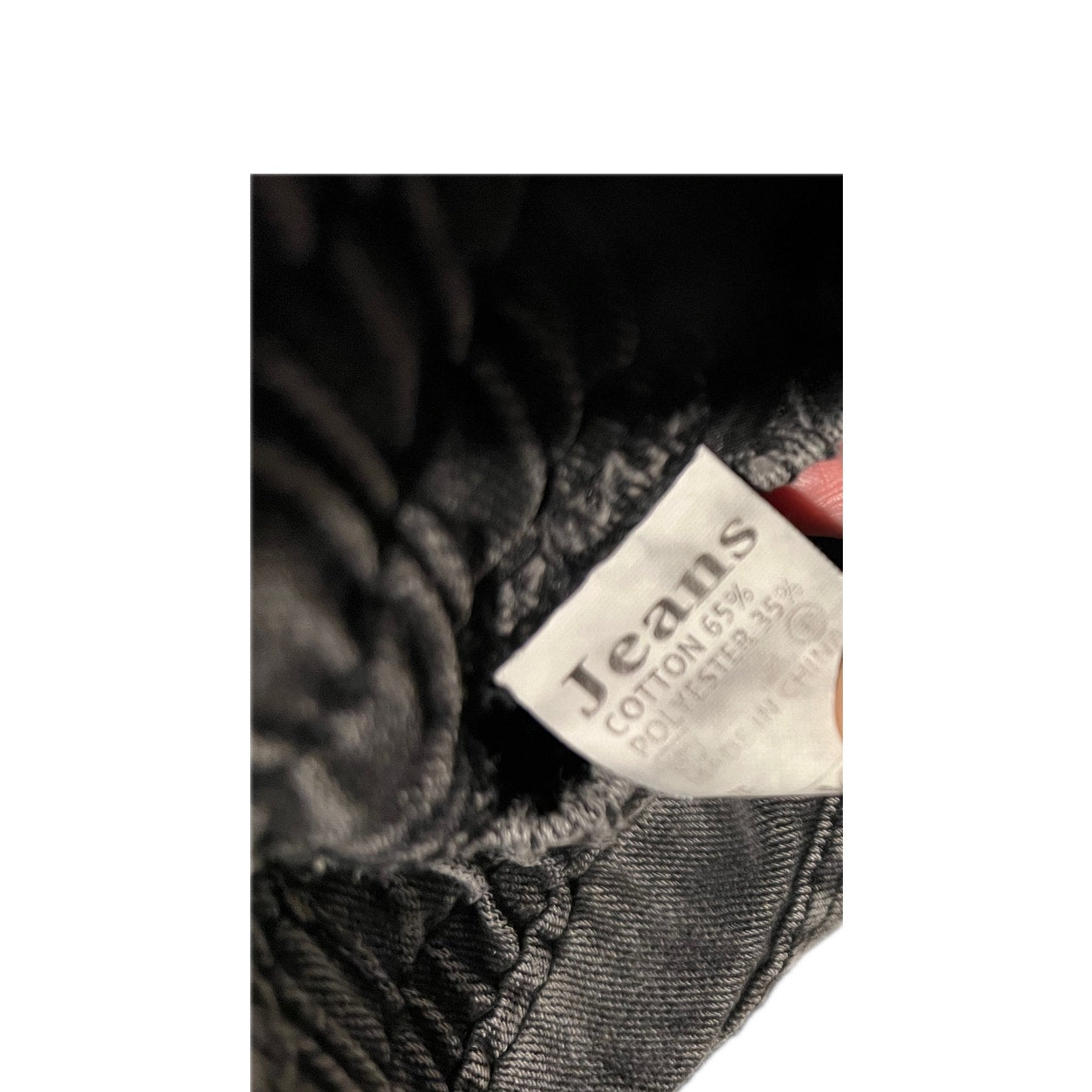 Jeans Clothing Co Black Drawstring Jeans Mens 30x27