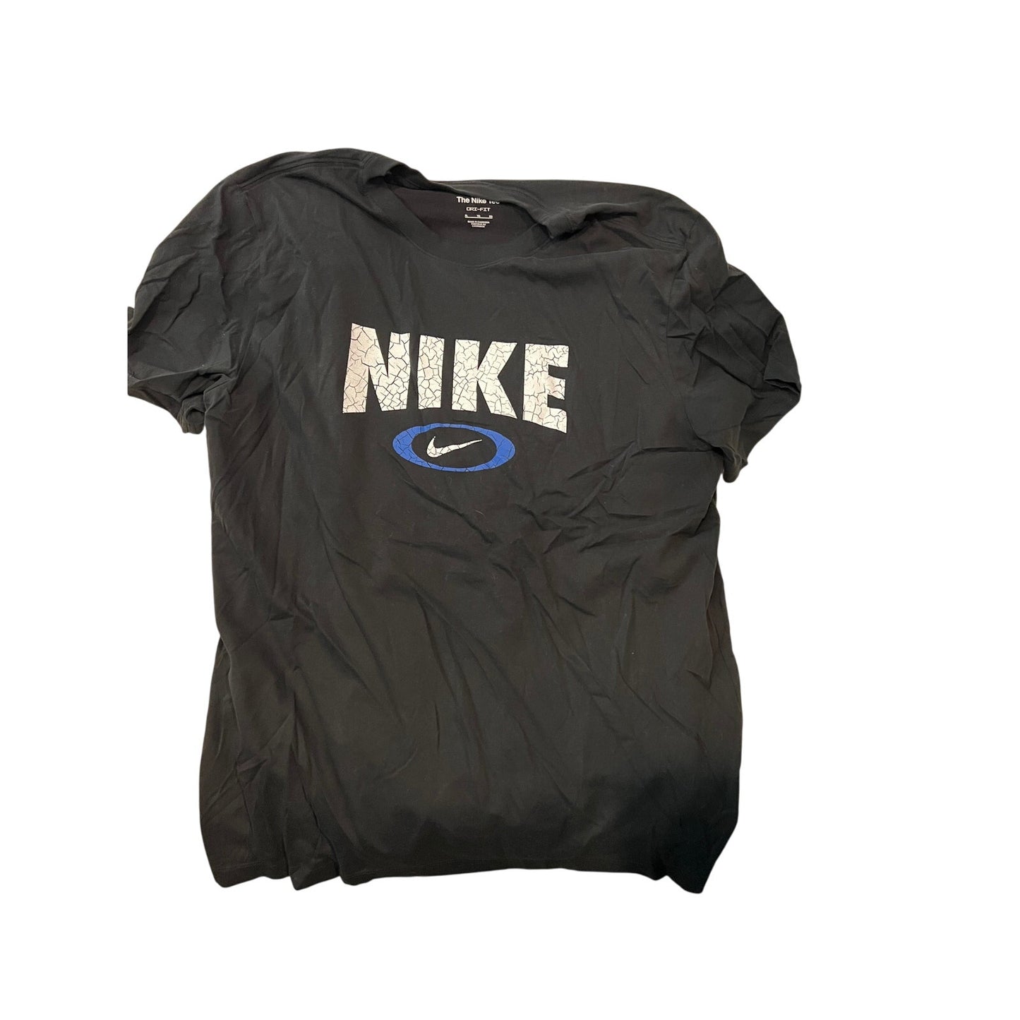 The Nike Tee Dri Fit Black T-Shirt  Mens XL
