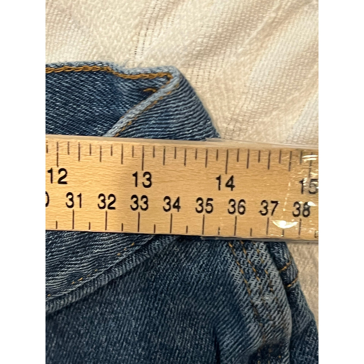 Red Kap Blue Carpenter Jeans Men's 28x28