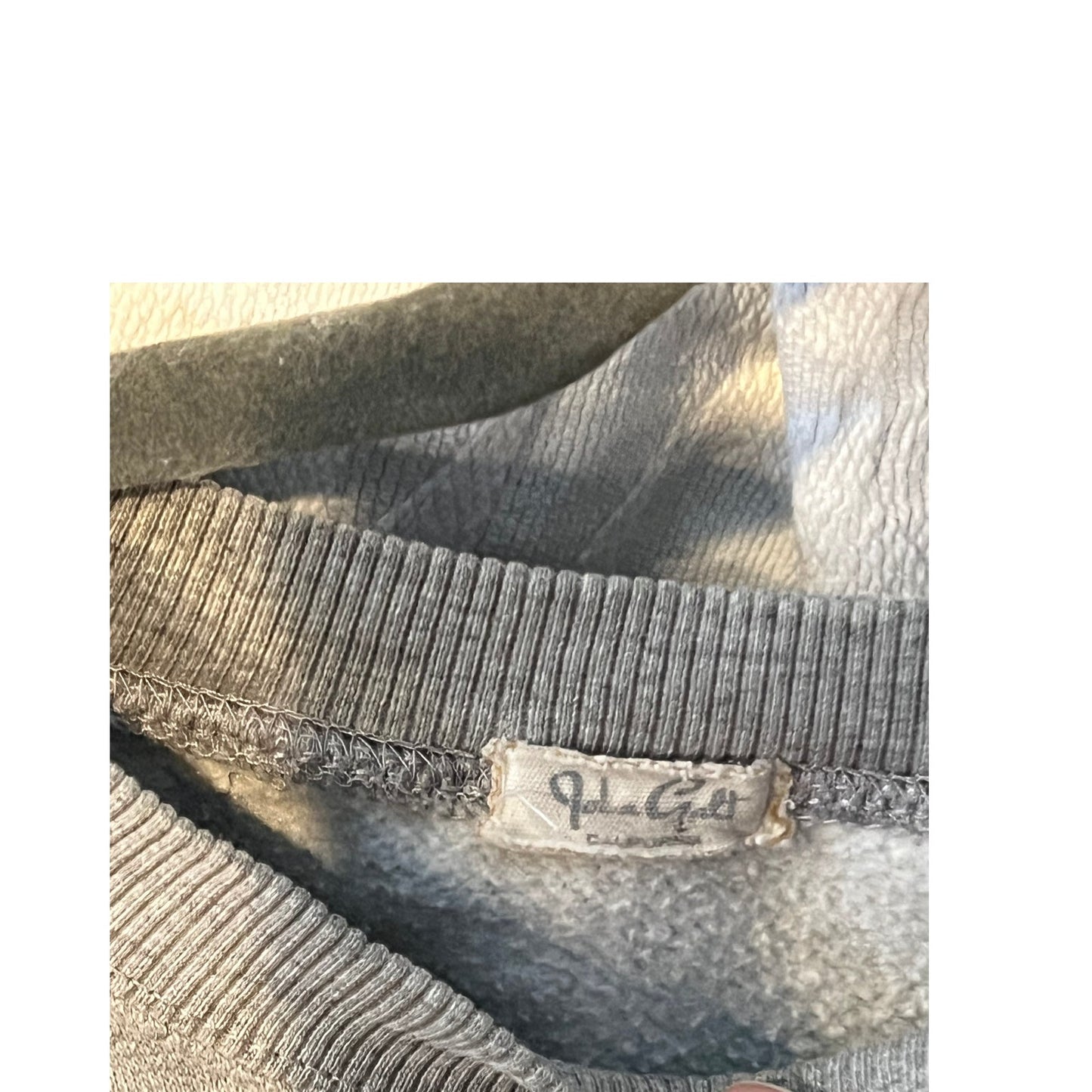 John Galt New York Men's Crewneck Sweatshirt Gray Size XL