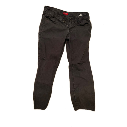 Guess Straight Fit Black Zipper Pocket Jeans Mens 34x30
