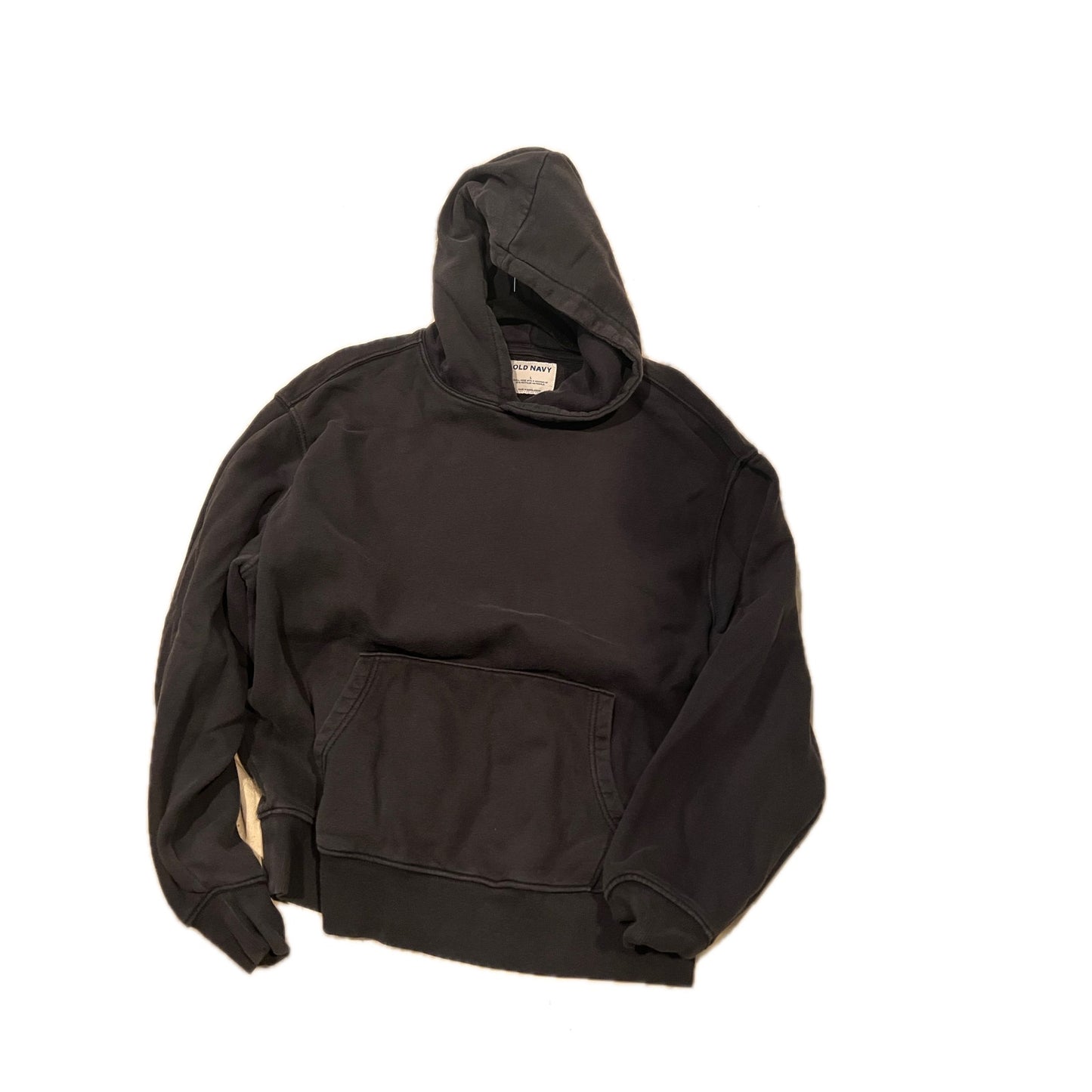 Old Navy Black Hoodie Mens Large