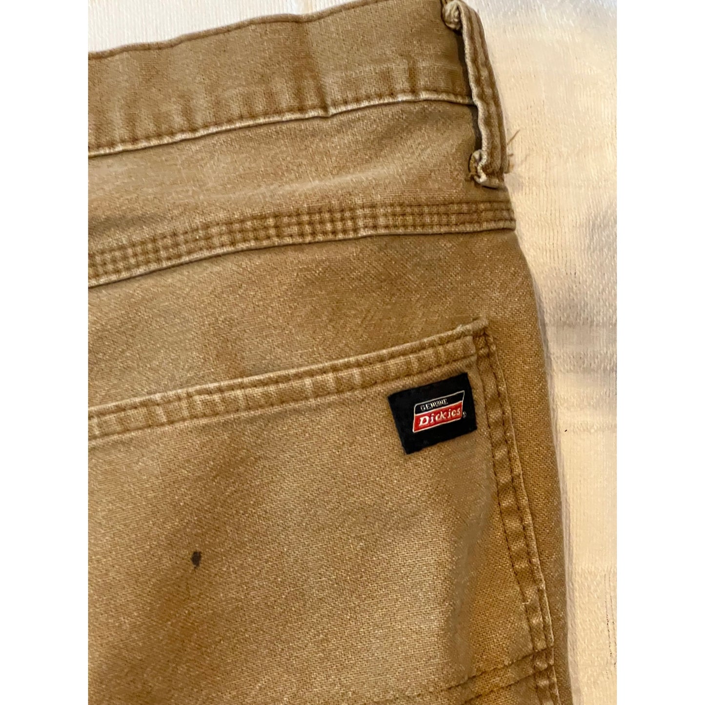 Dickies Beige Carpenter Straight Leg Jeans Mens 44x32