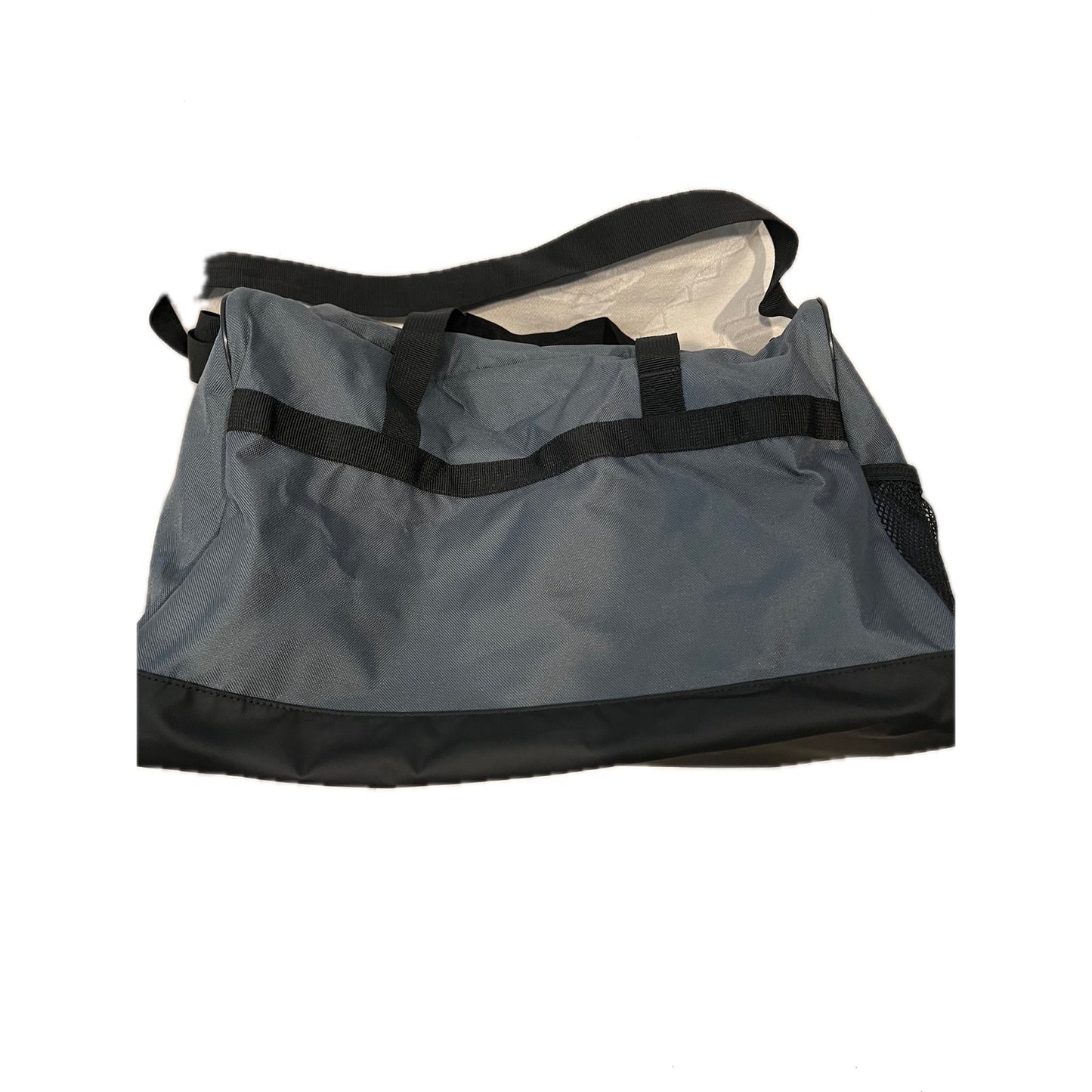 New Balance Medium Gray Black Gym Bag 18"x12"x12"