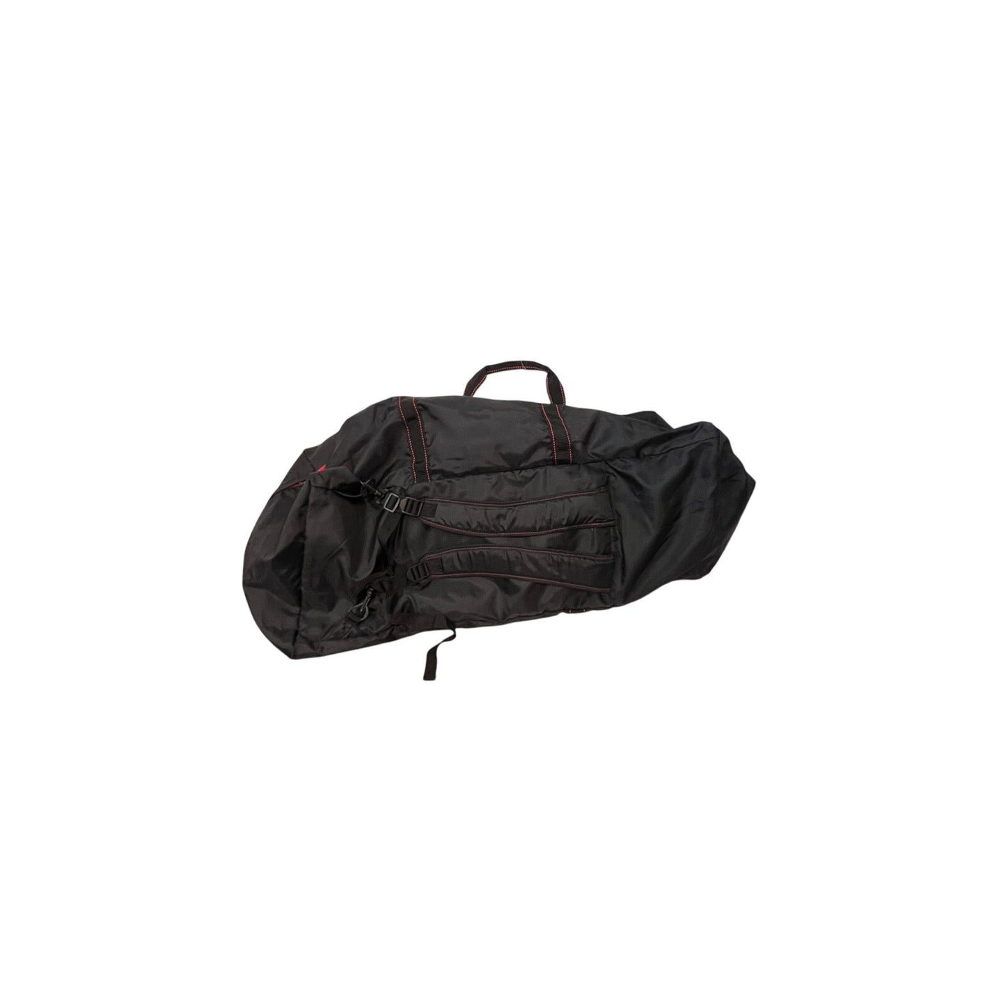 Protege 32-inch Polyester Flex Backpack Duffel Bag Black Red