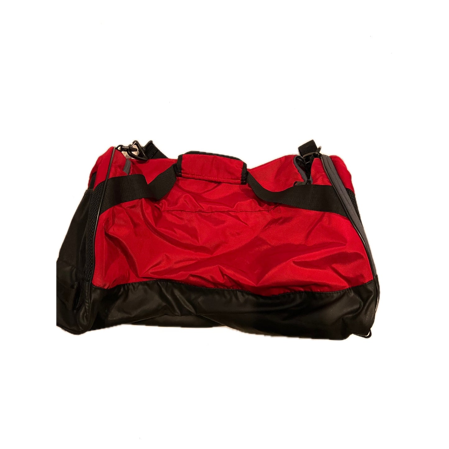 Adidas Defender V Medium 20"x12"x10" Red Black Duffel Bag