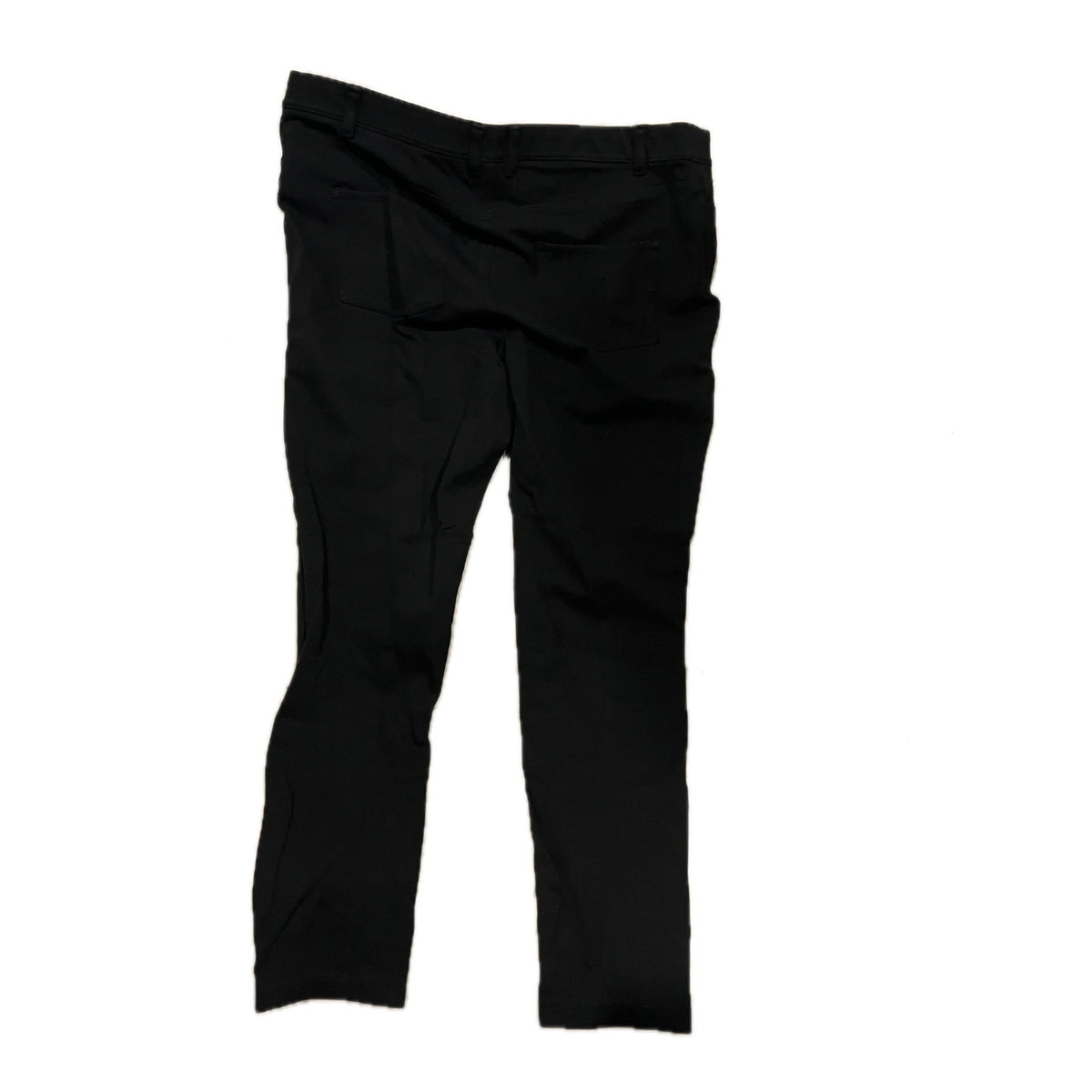 Ava Viv Black Tapered Casual Black Pants Womans 16W
