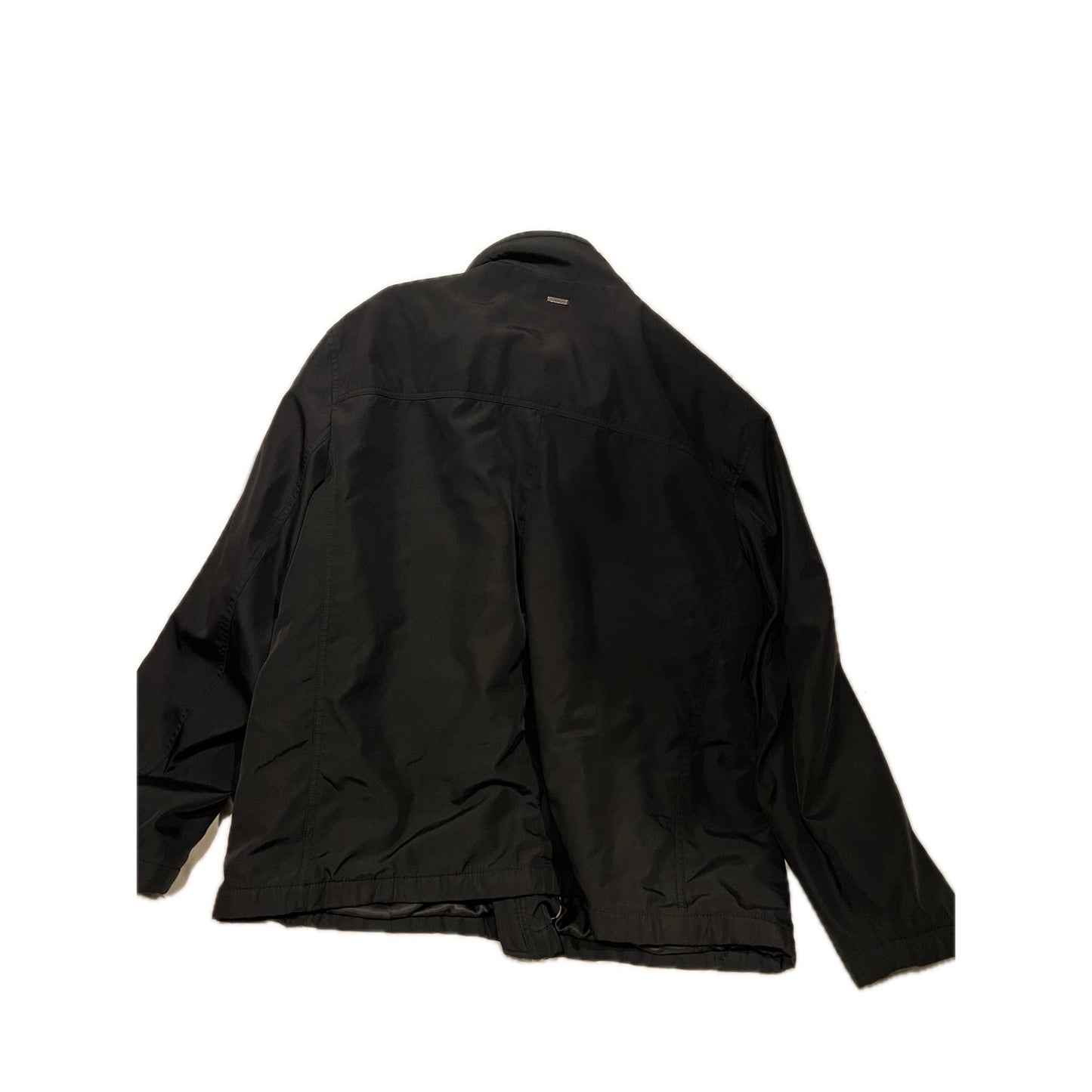 Calvin Klein Black Heavy Windbreaker Jacket Mens Large