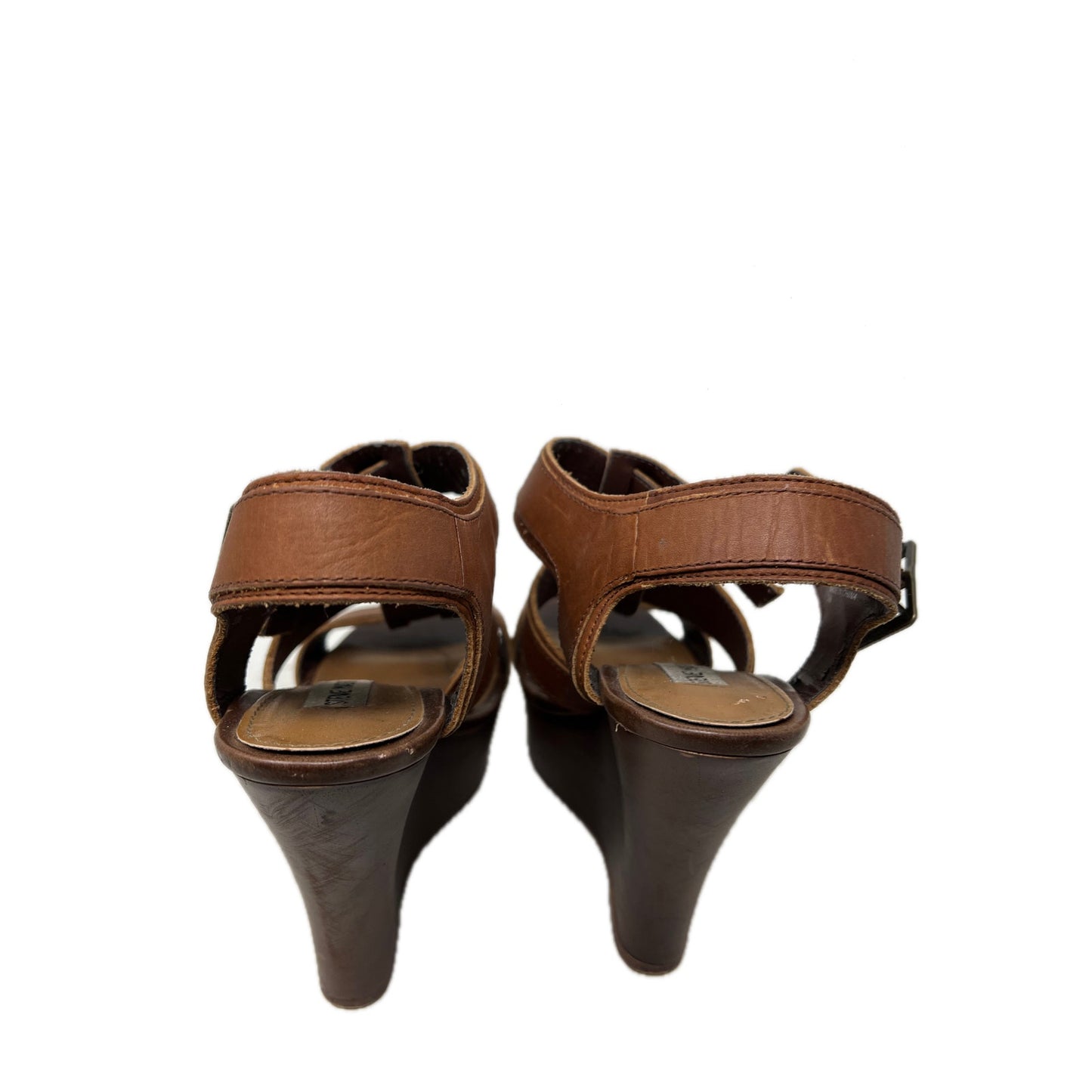 Steve Madden sandalias de cuña con plataforma Wanting marrones para mujer talla 8