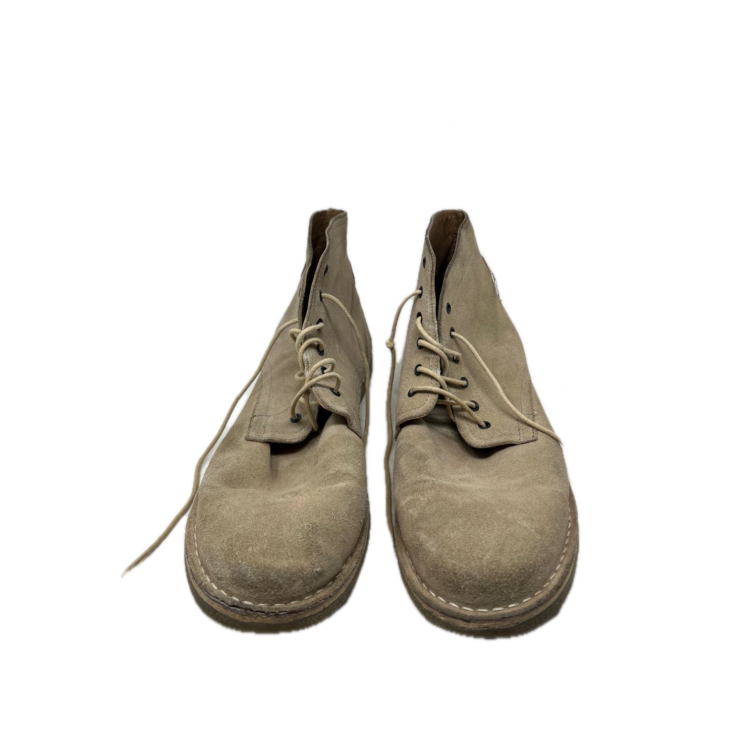 ASOS Design desert boots en daim couleur pierre avec cuir Hommes 14