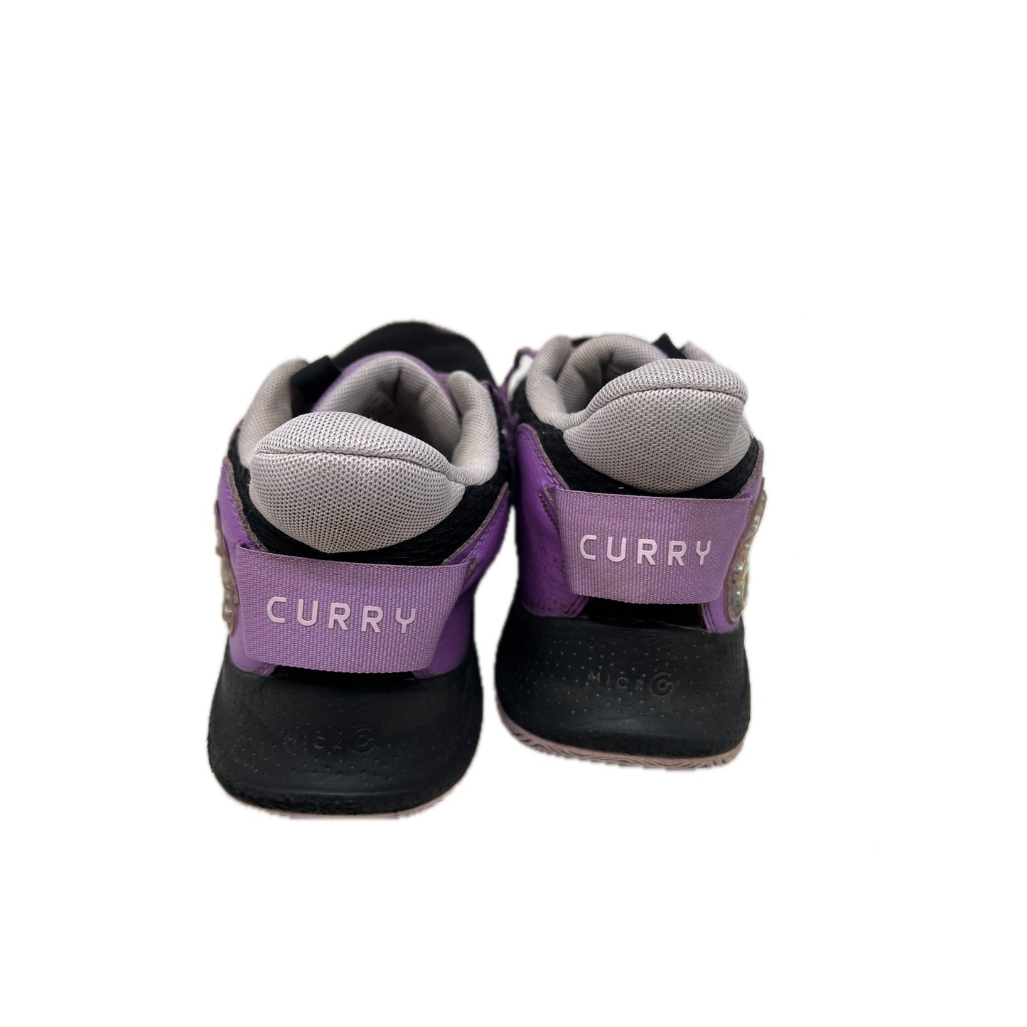 Under Armour Men's Curry 3Z7 Shoes Purple Black Size 10.5