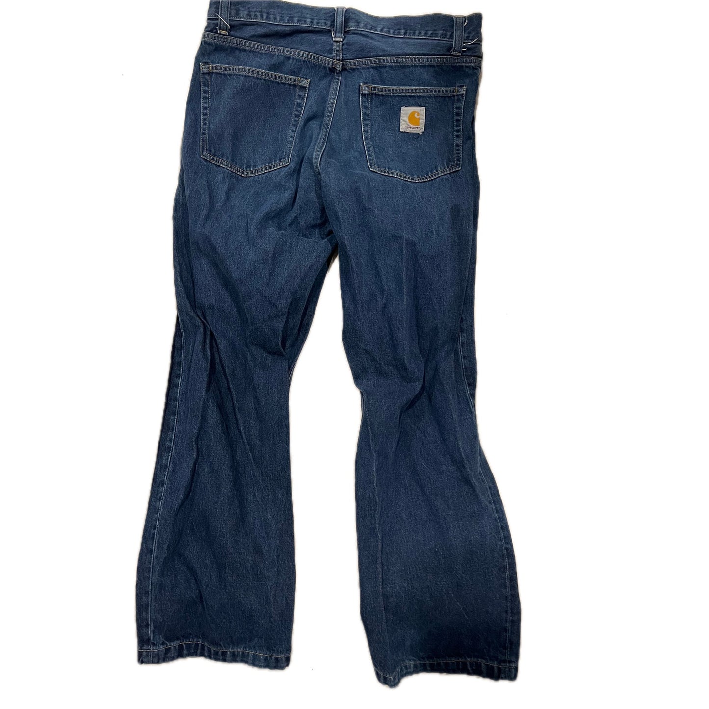 Carhartt Straight Fit Blue Jeans Mens 30x29