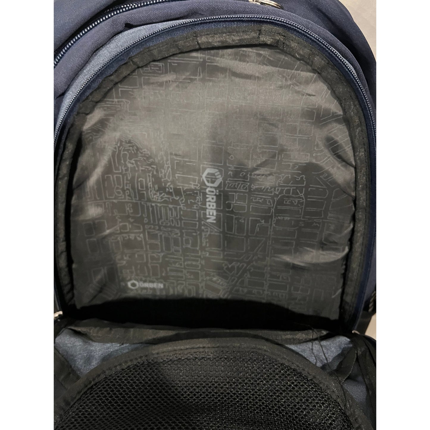 Mochila Orben Treasure Azul Negro