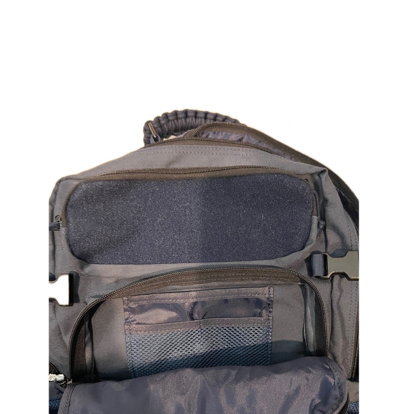 Navy Blue Tactical Backpack with Molle Strips 40Ls