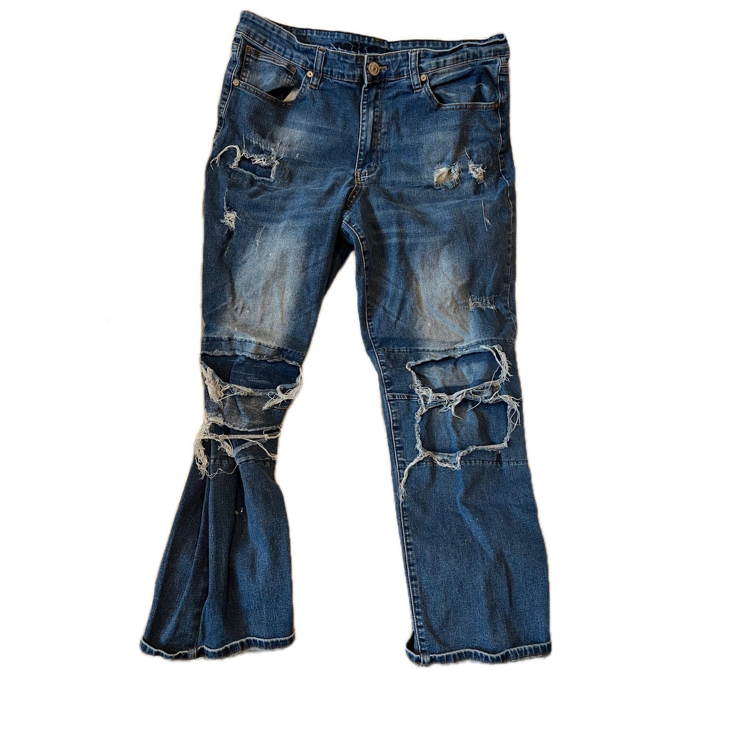 Rue 21 Premium Relaxed Distressed jeans Mens 36x32