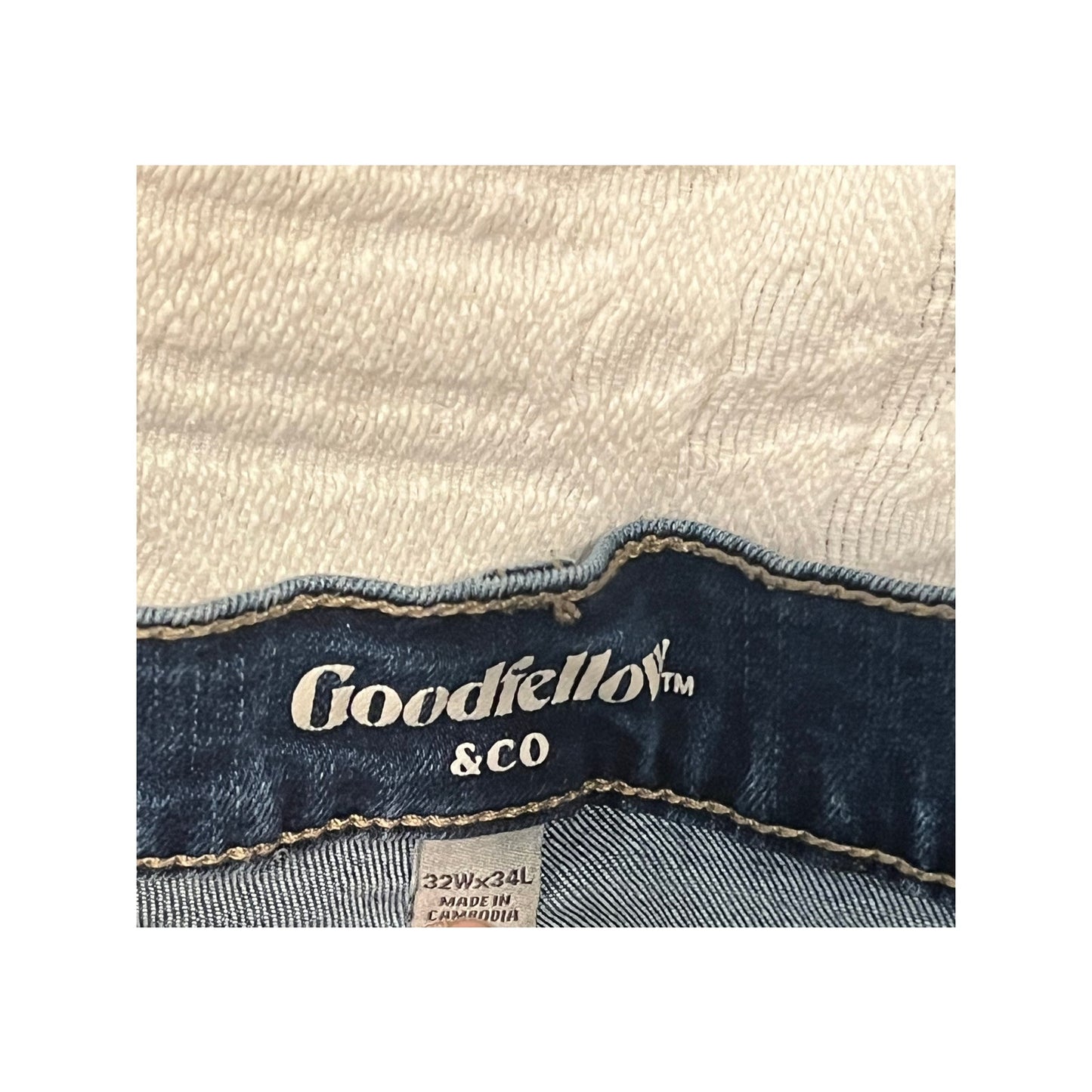 Goodfellow & Co Athletic Blue Jeans Mens 32x34