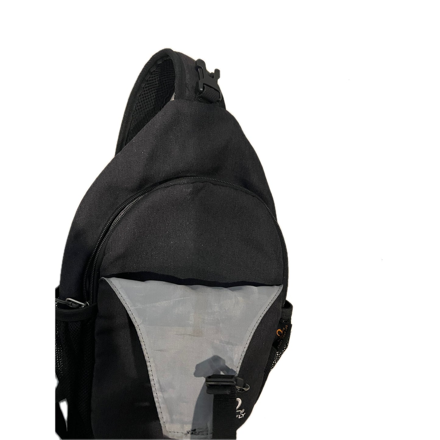 Waterfly Sling Backpack School Sport Bag Black