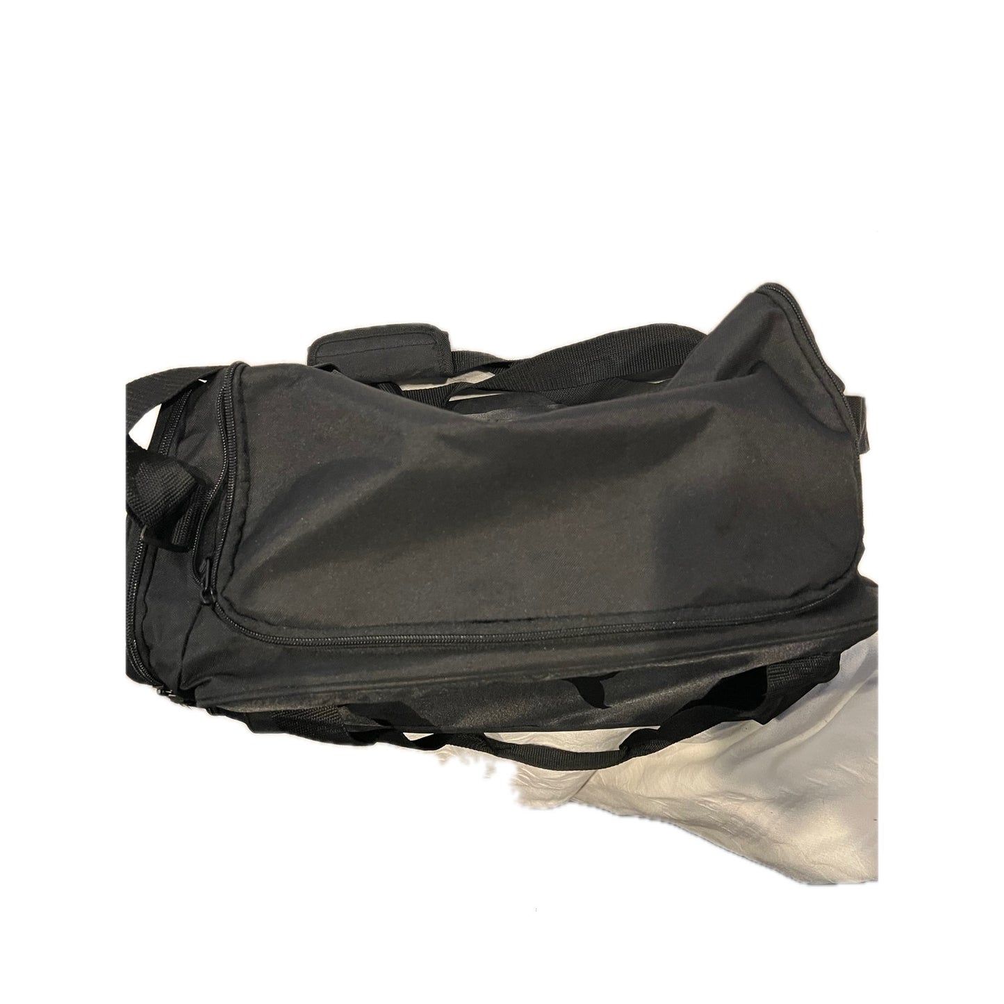 Puma Training Black White Duffel Bag 20"x10"x10"