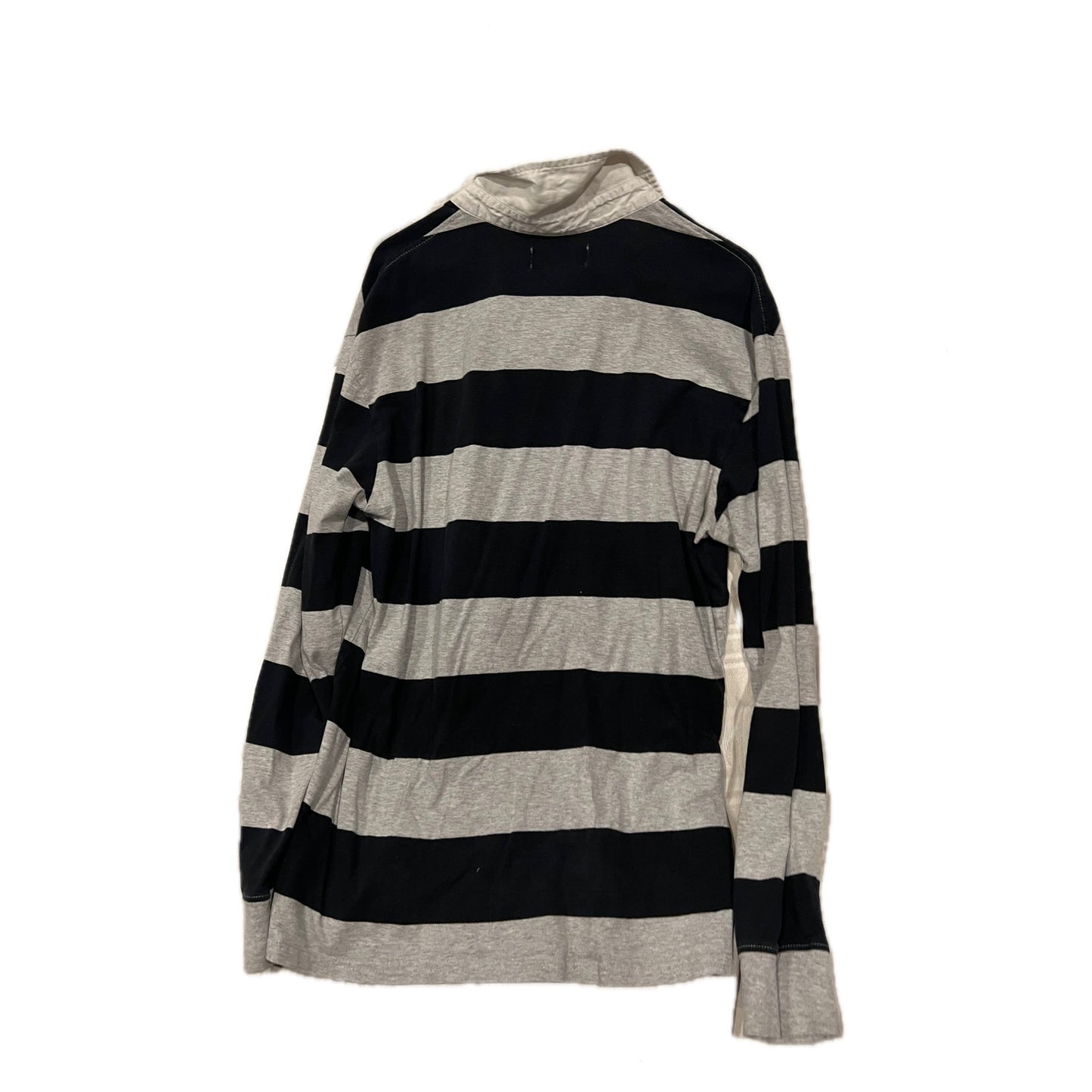 Pacsun Rugby Black Gray Shirt Mens M