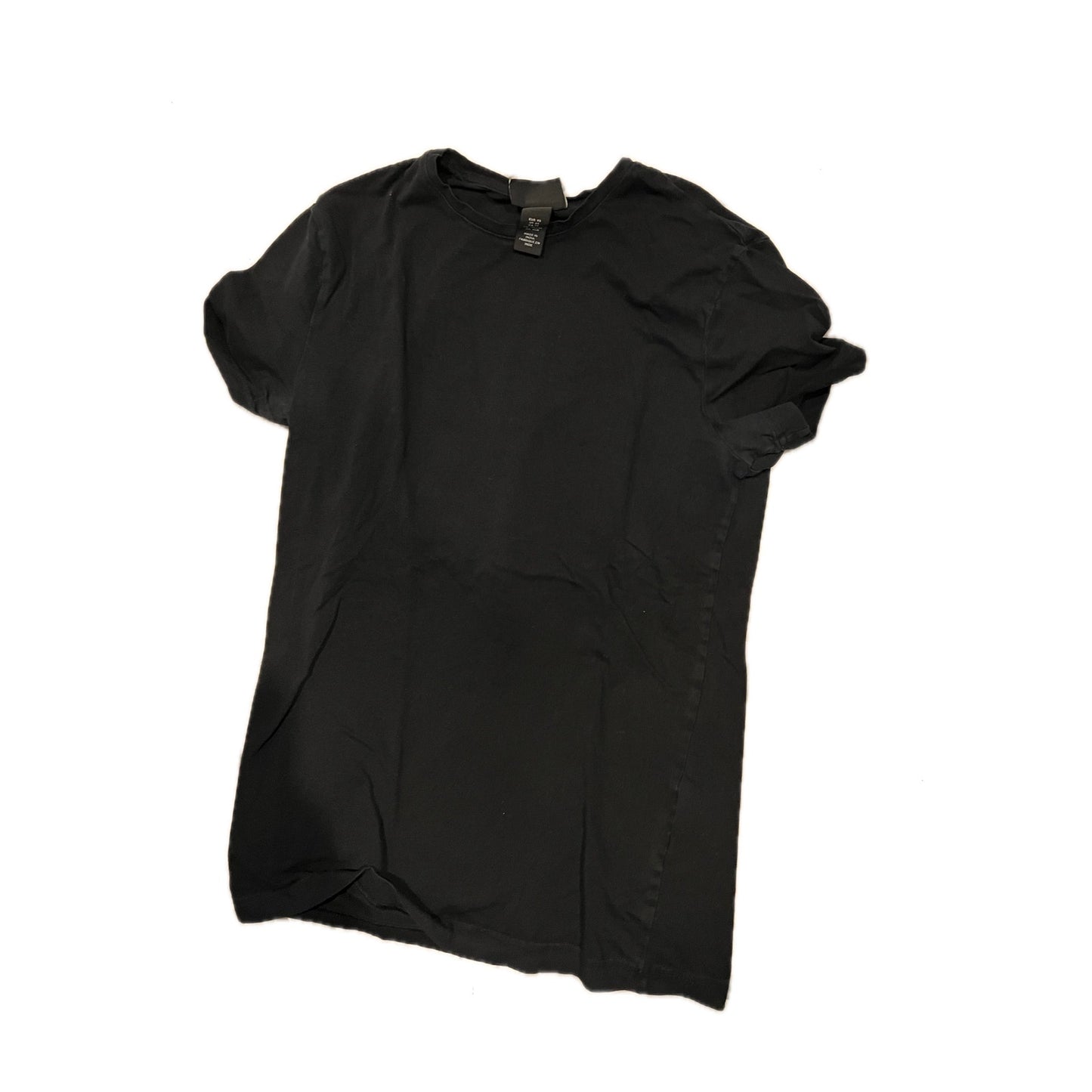 H&M Slim Fit Black T-Shirt Mens Medium