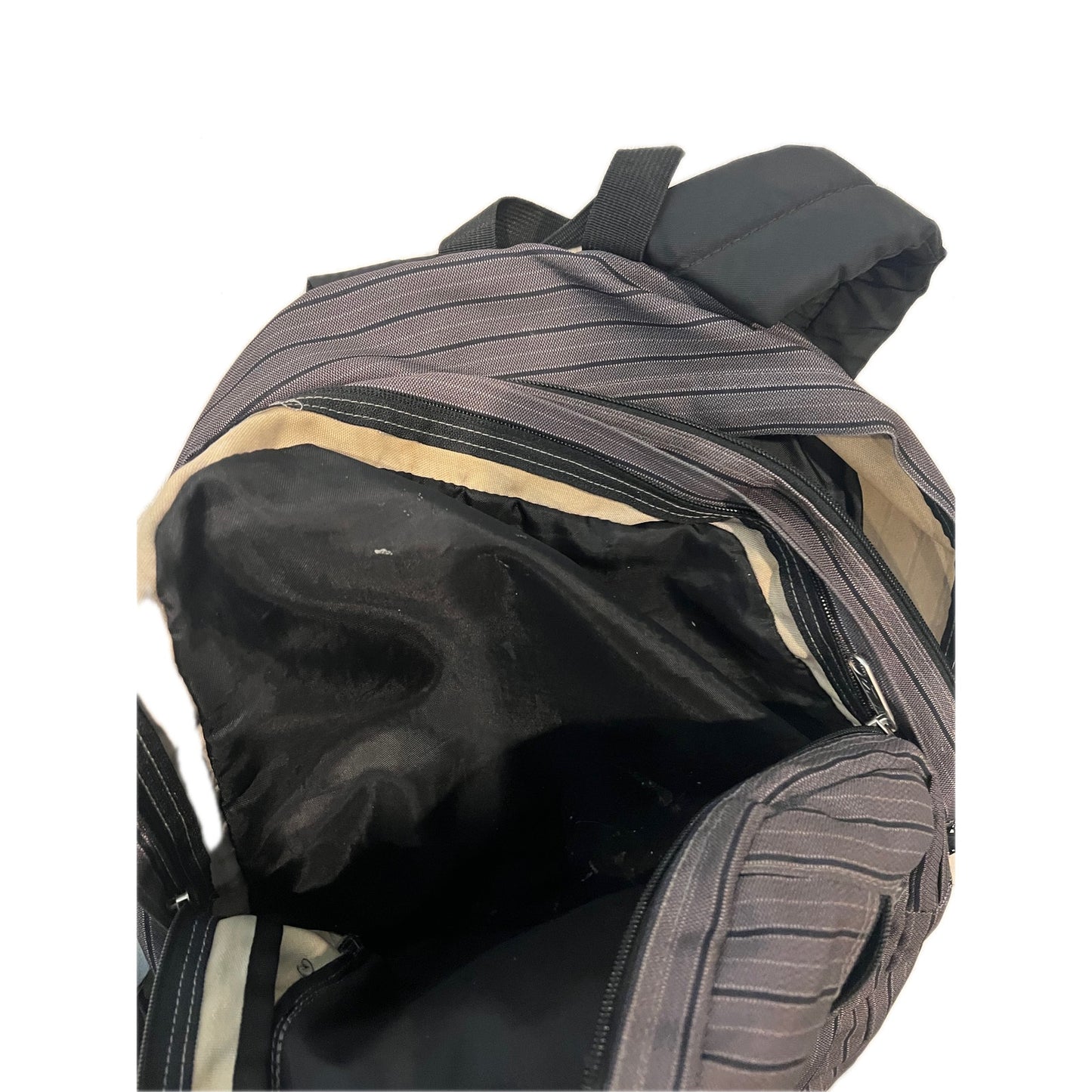 JanSport Multi Section Gray Black Camo Daily Backpack