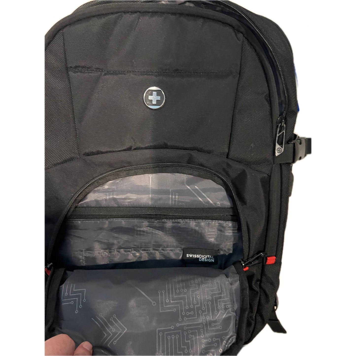Swissdigital Design - Circuit Backpack - Blue and Black