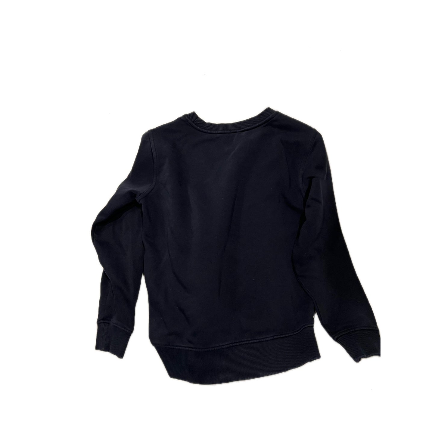 Sudadera con cuello redondo y logo azul marino Tommy Hilfiger para hombre (talla XS)