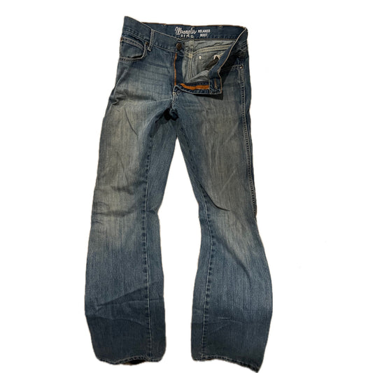 Wrangler Relaxed Boot Retro Jeans Mens 30x38